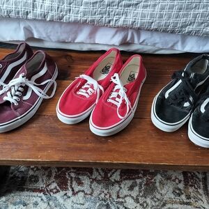 Vans Canvas Sneakers Bundle